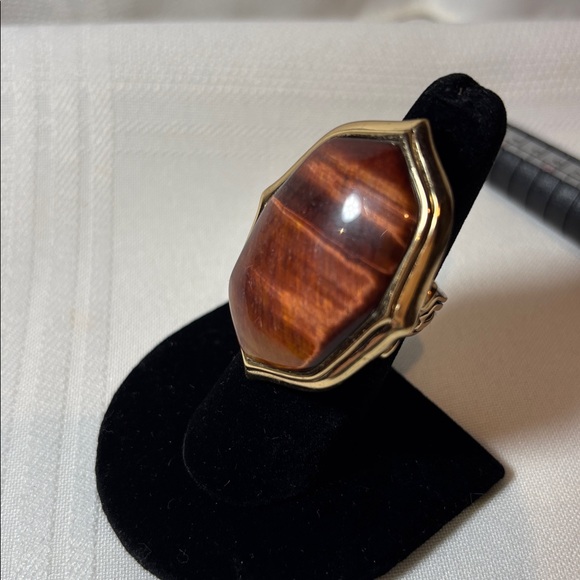 Studio Barse Jewelry - Studio Barse Brown Tiger's Eye Cocktail Ring